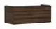 Hansgrohe-HG-Xelu-Q-Waschtischunterschrank-Nussbaum-Dunkel-1180-550-mit-1-Schubkasten-fuer-Konsolen-mit-Aufsatzwaschtisch-geschliffen-Mattweiss-54065700 gallery number 1